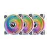 Комплект кулеров для корпуса Thermaltake Riing Quad 12 RGB Radiator Fan TT Premium Edition 3 Fan Pack White (CL-F100-PL12SW-A) 