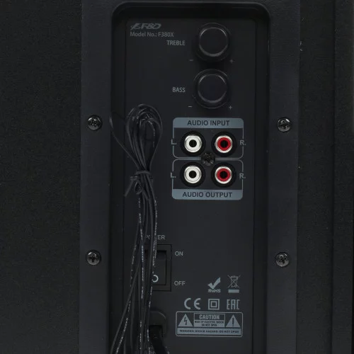 Колонки F&D F380X черный 
