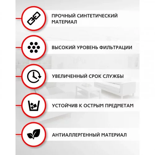 Пылесборник синтетический OZONE MX-26 для пылесосов GORENJE 1шт 