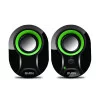 Колонки 2.0 SVEN 290 Black - green 
