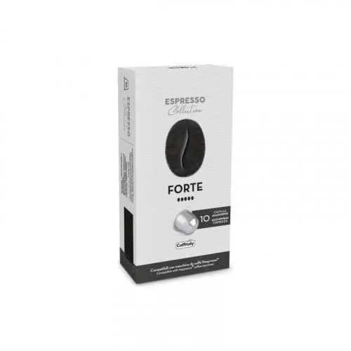 Кофе в капсулах Caffitaly для кофемашин NESPRESSO - FORTE ALU 