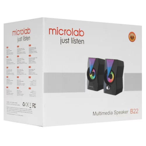 Колонки Microlab B22 черный 