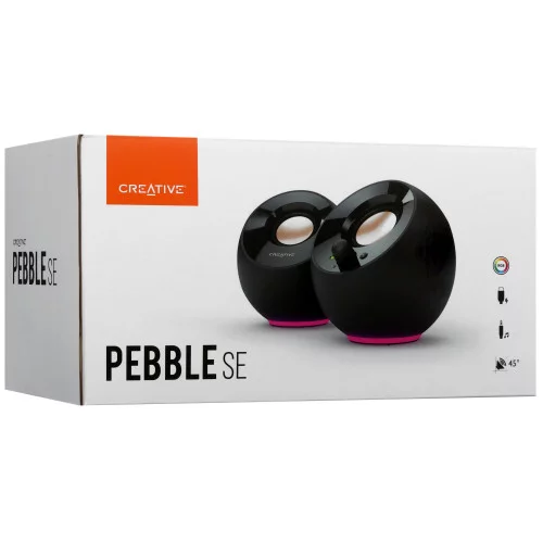 Колонки Creative PEBBLE SE черный 