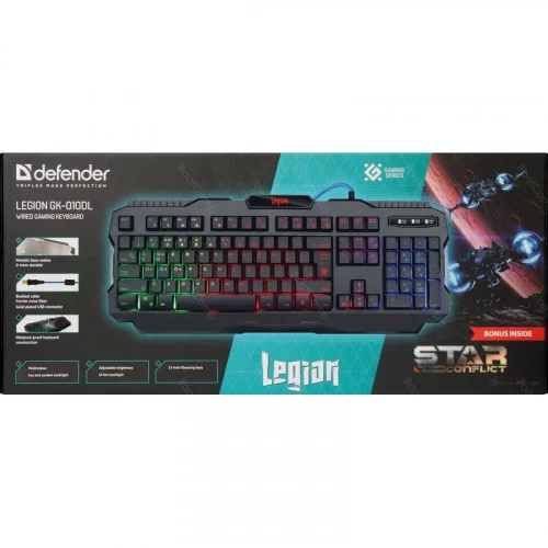Клавиатура игровая Defender Legion GK-010DL 