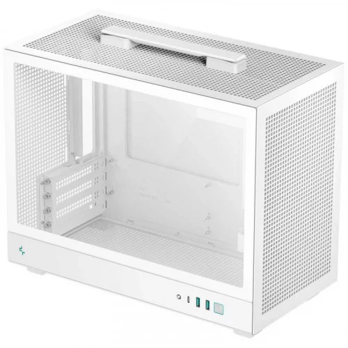 Корпус DEEPCOOL CH160 PLUS (R-CH160-WHNGM0-G) белый 