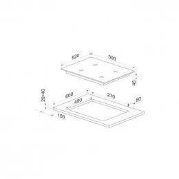 Варочная поверхность газовая Hansa BHKW 330300                                                                                                                                                                                                            