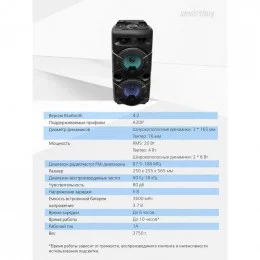 Портативная колонка Smartbuy ARISAKA (SBS-570)                                                                                                                                                                                                            
