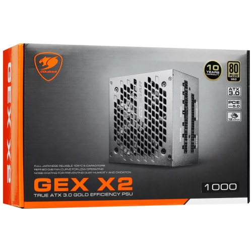 Блок питания Cougar GEX X2 1000 1000W [GEX X2 1000] черный 