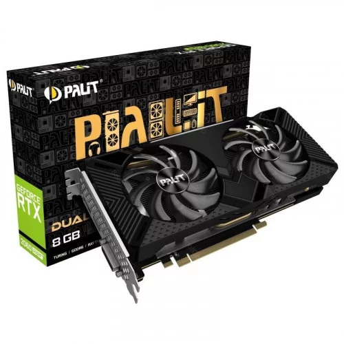 Видеокарта PALIT GeForce RTX 2060 SUPER Dual 8GB (RTX 2060 SUPER DUAL 8G) 