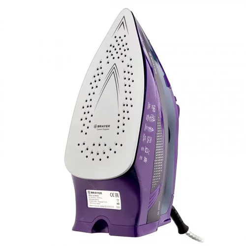 Утюг Brayer BR4001 черный/фиолетовый 