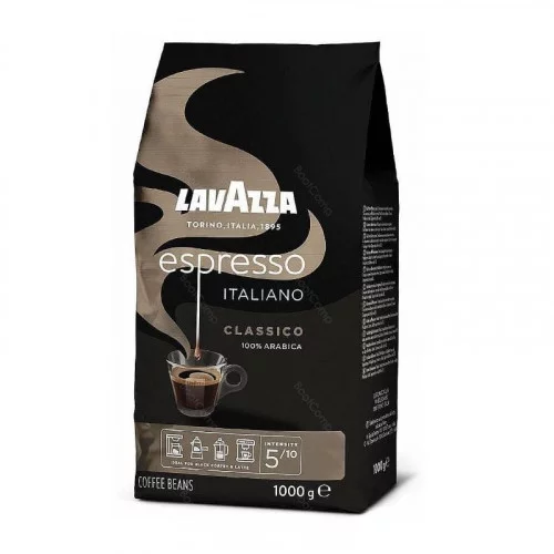 Кофе Lavazza Espresso Italiano Classico зерно жарен 1кг 