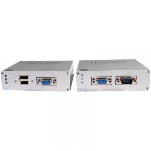 Удлинитель VGA/клавиатура/мышь OSNOVO TA-VKM/3+RA-VKM/3(ver.2) 