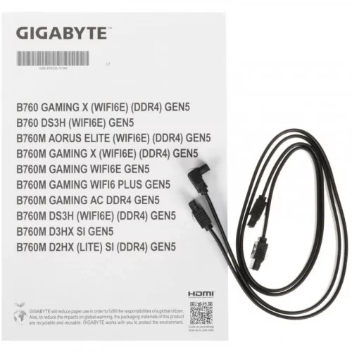 Материнская плата GIGABYTE B760 GAMING X WIFI6E GEN5 