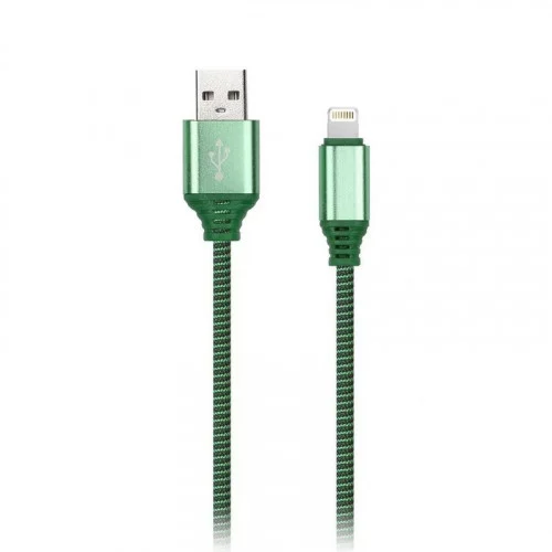 Кабель Smartbuy 8pin SOCKS (iK-512NS green) Зеленый 