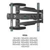Кронштейн для ТВ ONKRON NP47 чёрный 