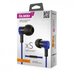 Гарнитура OLMIO Perfect Black/Blue                                                                                                                                                                                                                        