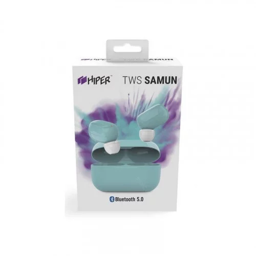 Наушники беспроводные HIPER TWS AIR SAMUN HTW-APX3 синий 