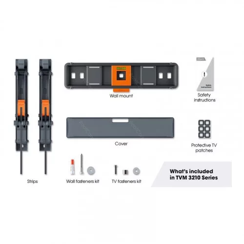 Кронштейн для ТВ VOGEL'S TVM 3213 чёрный 