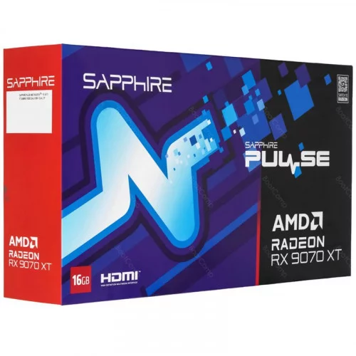Видеокарта Sapphire AMD Radeon RX 9070 XT PULSE GAMING (11348-03-20G) 