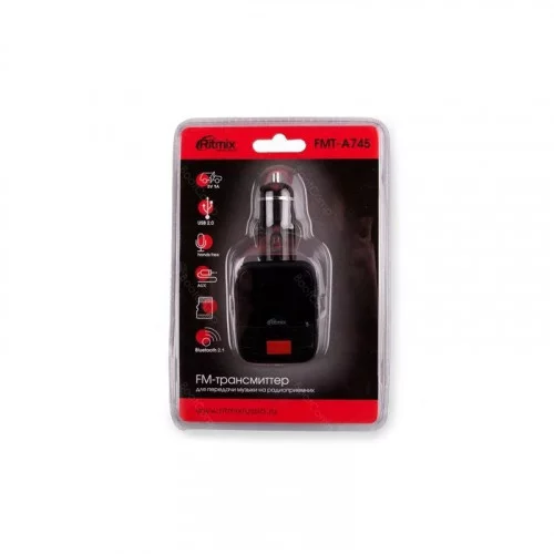 FM трансмиттер RITMIX FMT-A745 