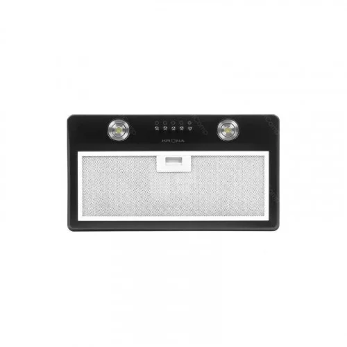 Вытяжка полновстраиваемая KRONA RUNA 600 black PB 