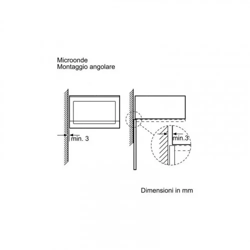 Микроволновая печь встраиваемая Bosch BFL553MS0 