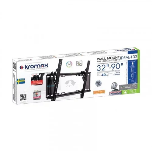 Крепление Kromax IDEAL-102 черный 32”-90” 