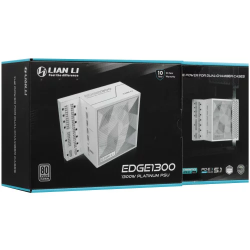 Блок питания LIAN LI EDGE 1300W [G9P.EG1300.WE00.RU] белый 