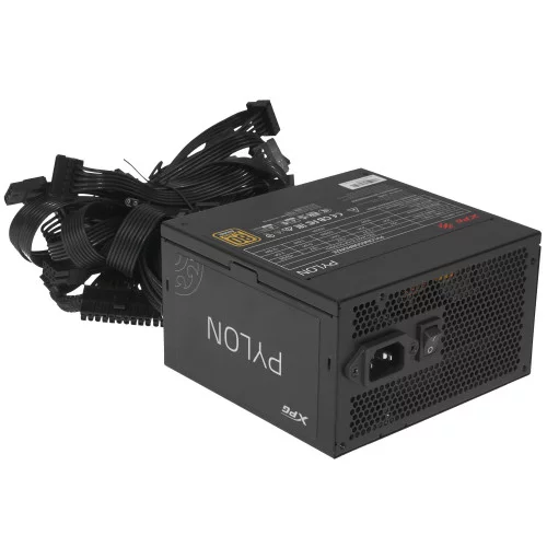 Блок питания ADATA XPG PYLON BRONZE 650W [PYLON650B-BKCEU] черный 