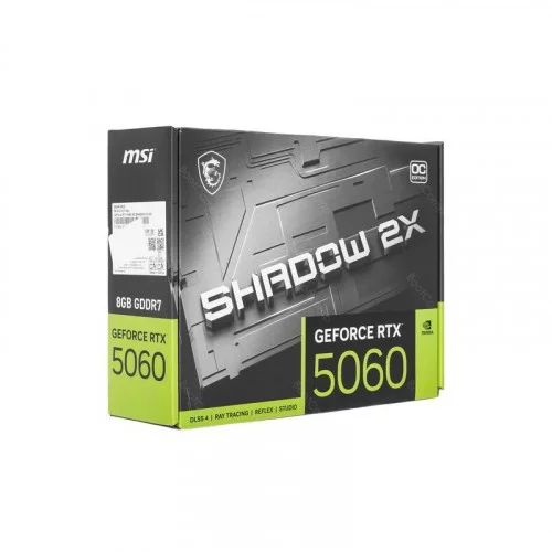Видеокарта MSI RTX 5060 8G SHADOW 2X OC 8G 8GB 