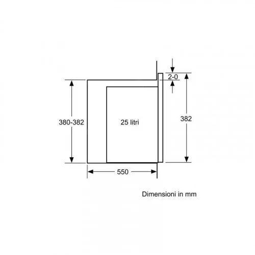 Микроволновая печь встраиваемая Bosch BFL553MS0 