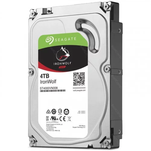 Жесткий диск 4000Gb Seagate IronWolf series ST4000VN008 