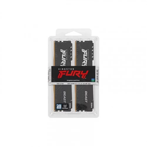 Оперативная память DDR4 32GB (2x16Gb KIT) 3200Mhz Kingston FURY Beast KF432C16BBK2/32 