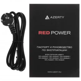 Блок питания Azerty RPL-600BAR [120-0473] красный, черный                                                                                                                                                                                                 
