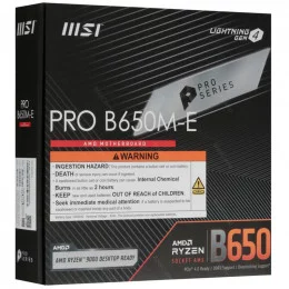 Материнская плата MSI PRO B650M-E                                                                                                                                                                                                                         