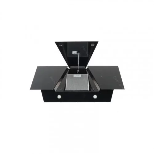 Вытяжка наклонная AKPO WK-9 Cetias 90 Inox/Black Glass 