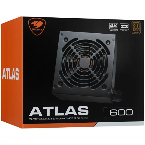 Блок питания Cougar Atlas 600 [CGR BA-600] черный 