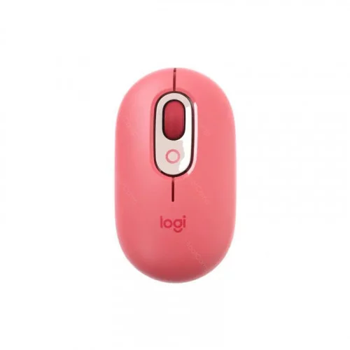 Беспроводная мышь Logitech POP Mouse розовый (910-006548) 