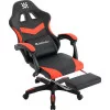 Игровое кресло Defender Runa PRO чёрный/красный 
