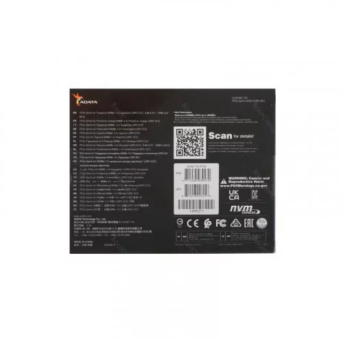 SSD M.2 накопитель 2 ТБ ADATA LEGEND 710 (ALEG-710-2TCS) 