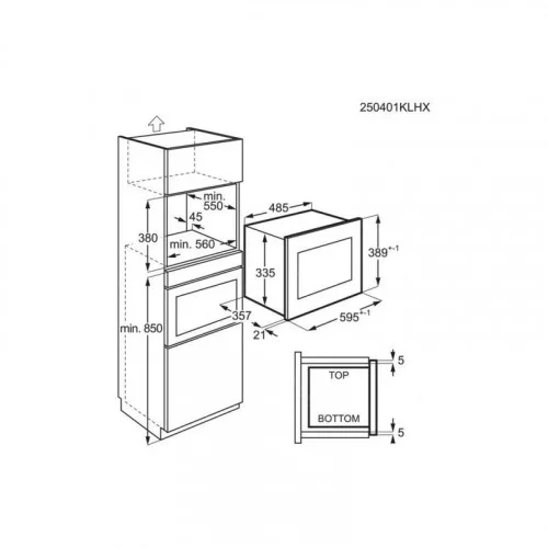 Микроволновая печь встраиваемая Electrolux LMS4253TMW 