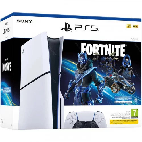 Приставка игровая SONY Play Station 5 Slim Digital Fortnite Cobalt Star Bundle 