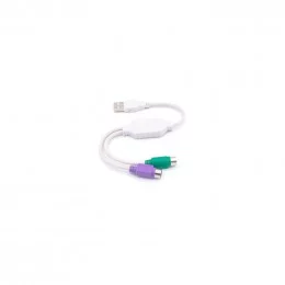 Переходник USB 2.0 A - PS/2 (x2) KS-is Apst (KS-011) 0.3 метра                                                                                                                                                                                            