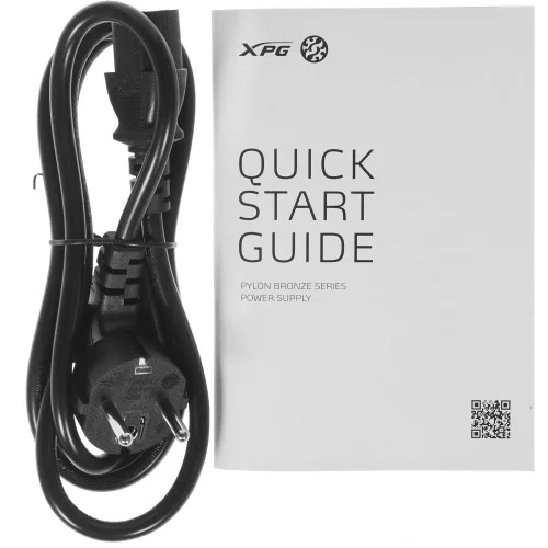 Блок питания ADATA XPG PYLON BRONZE 550W [PYLON550B-BKCEU] черный 