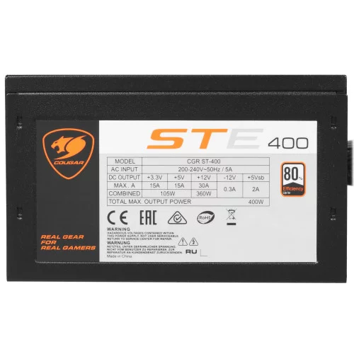 Блок питания Cougar STE 400W V2 [CGR ST-400] черный 