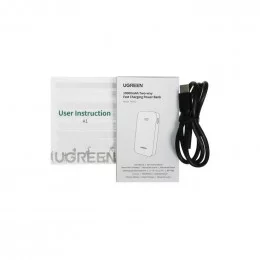 Портативная батарея Ugreen PB502 (25185) 10000мАч серая                                                                                                                                                                                                   