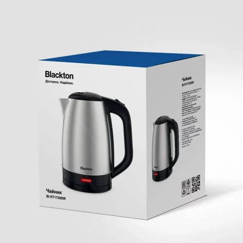 Чайник электрический Blackton KT1720SW Черный/Стальной 