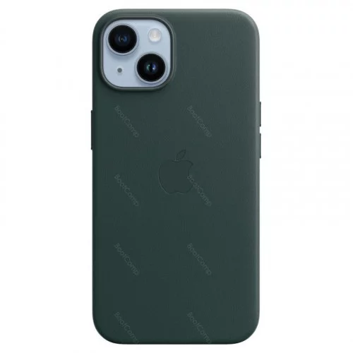 Чехол Apple IPhone 14 Leather Case with MagSafe - Forest Green MPP53ZM/A 