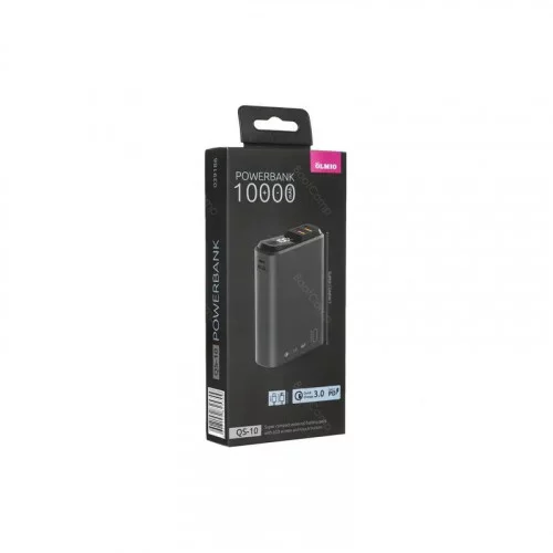 Портативный аккумулятор OLMIO QS-10 10000mAh темно-серый 