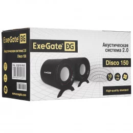 Колонки ExeGate Disco 150 черный                                                                                                                                                                                                                          